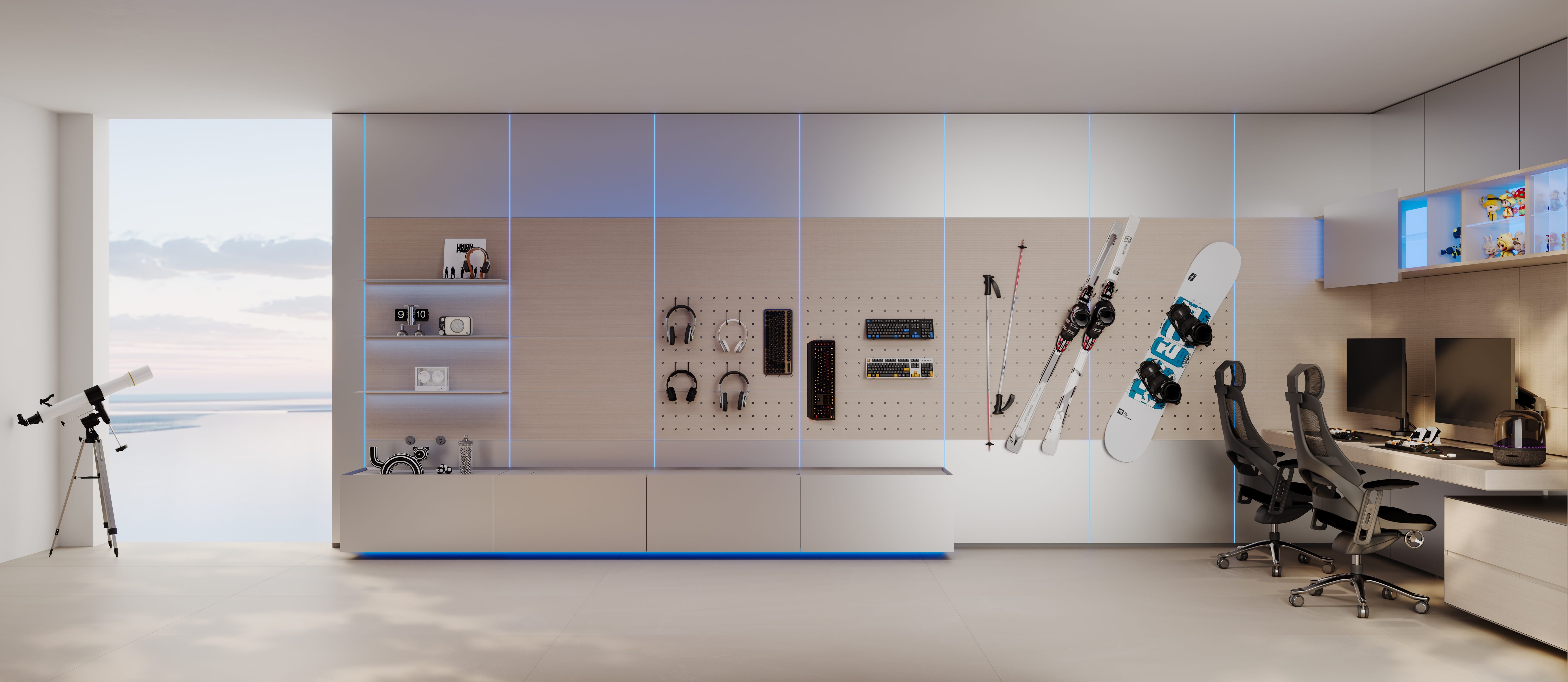 水无形无界，方能容纳万物新一代魔方护墙