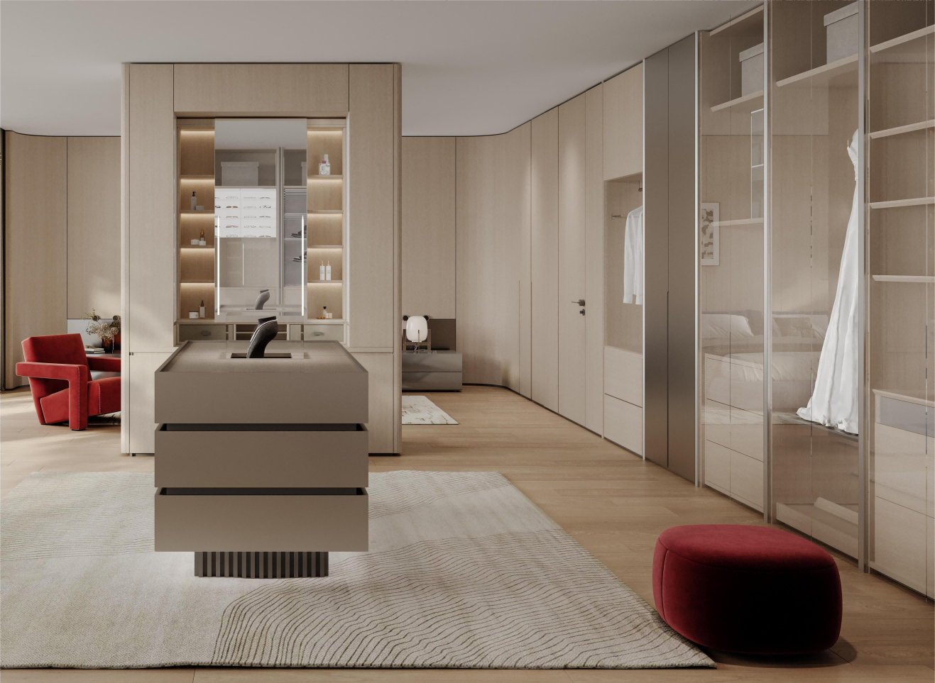 将「安睡」与「焕活」的双重需求，转化为「隐」与「显」的平衡之道